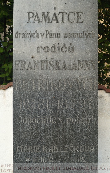 dokumentace pomníku_227: detail